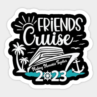 Friends Cruise 2023 Sticker